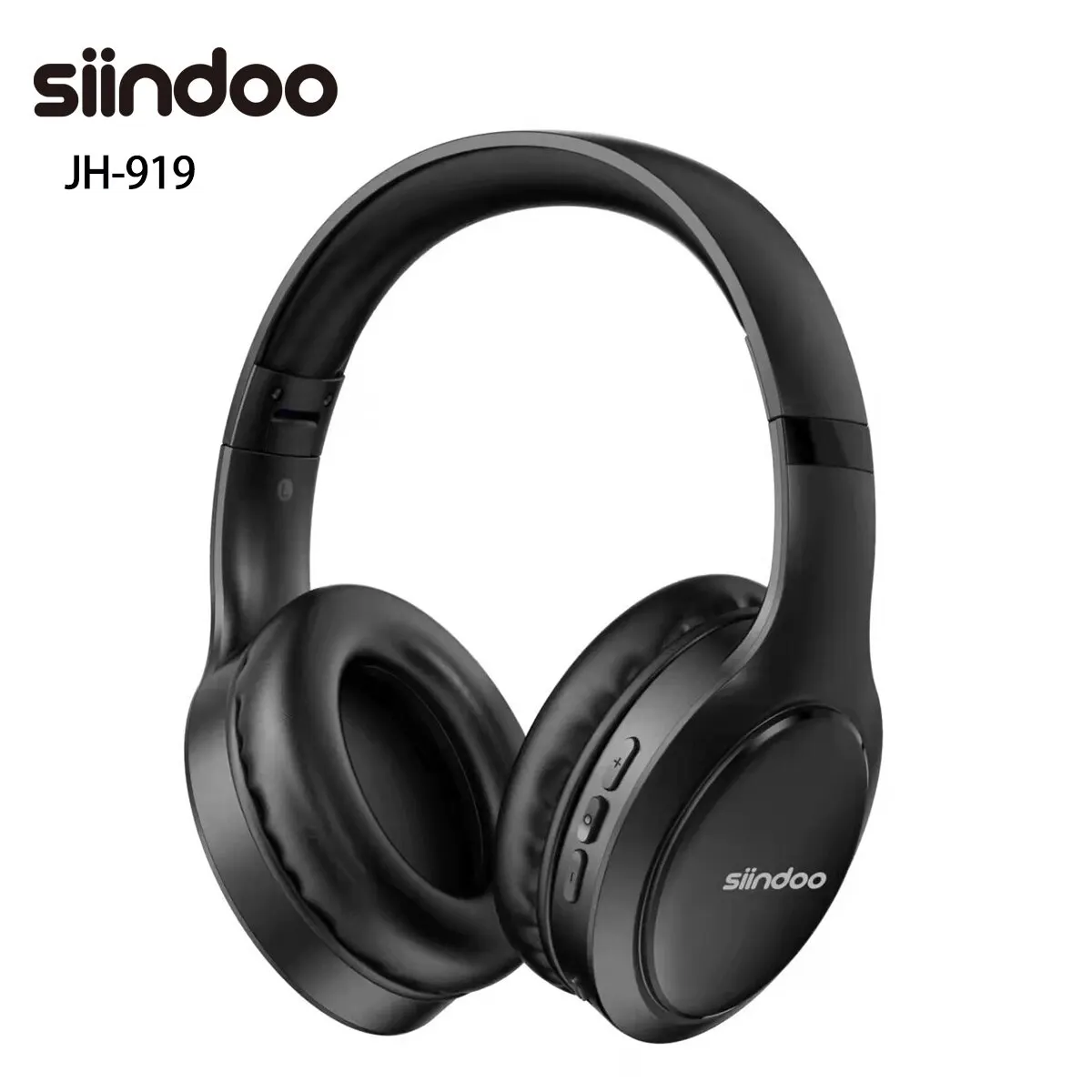Składane Słuchawki Bluetooth Mocne Basy Antyszumowy Mikrofon 🎧
